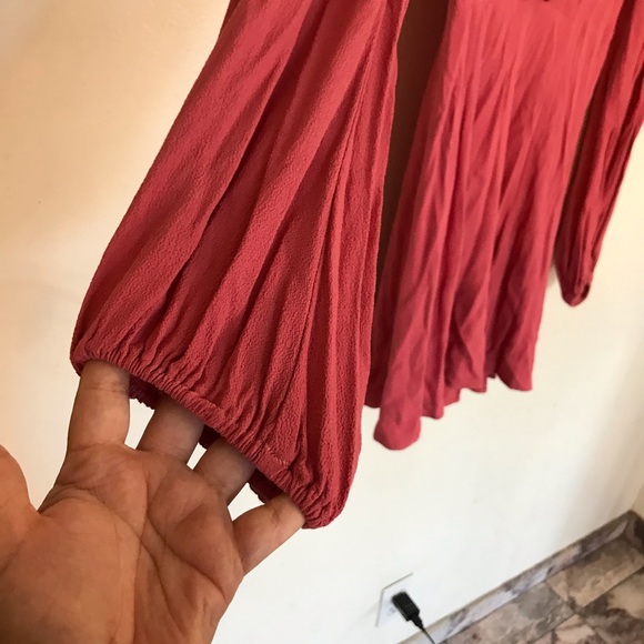 Reformation Rosetta Dress Pink Size 6 - Picture 7 of 10